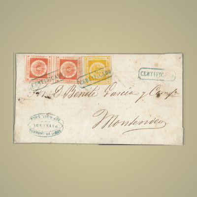 1859 - 240c en paire et 1860 80c
