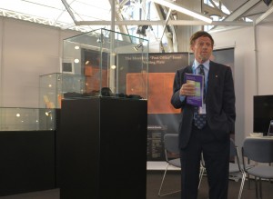 Mauritius Post Office plate display at London 2015