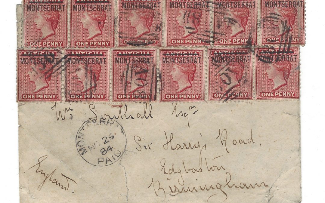 Private Treaty: Award Winning Postal History Collection of Montserrat