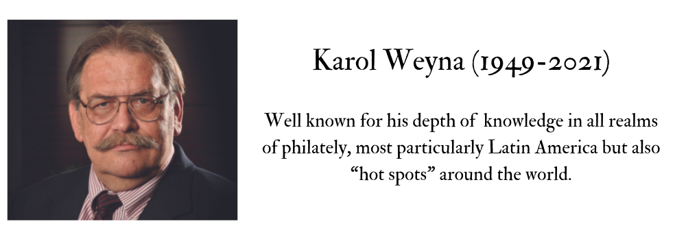 Tribute to Karol Weyna