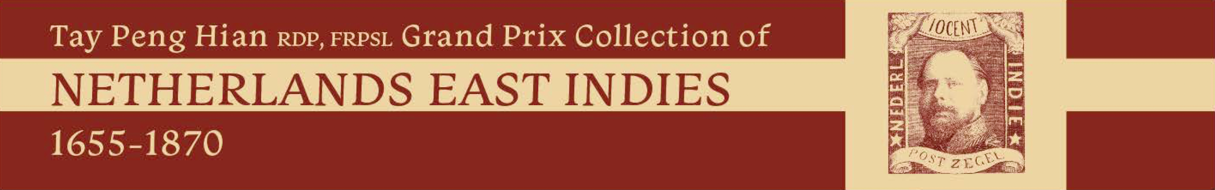 Collection Grand Prix de Tay Peng Hian des Indes orientales néerlandaises 